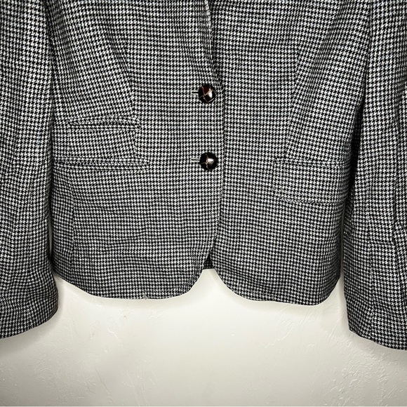 J. Crew Schoolboy Brown Houndstooth Wool Blazer - Picture 4 of 10